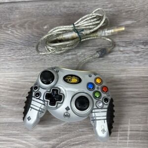 Xbox MadCatz Clear Microcontroller  Original Xbox Controller Model 4566 - Tested